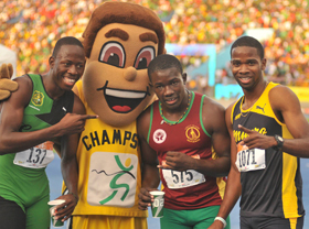 Champs 2013 200m winners