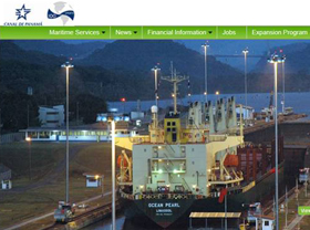 Panama Canal website