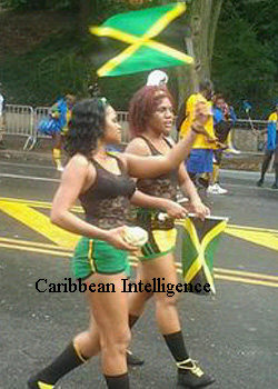 Jamaican carnival girls