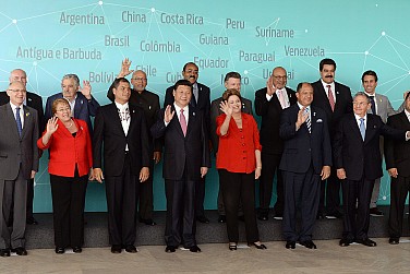 Chinese President with CELAC leaders