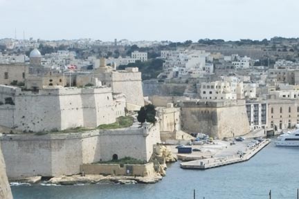 Malta port view
