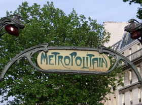 Subway Metro sign