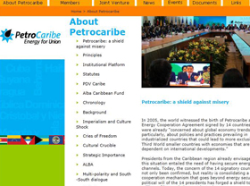 PetroCaribe website