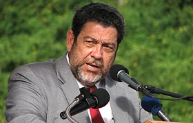 St Vincent Prime Minister Ralph Gonsalves