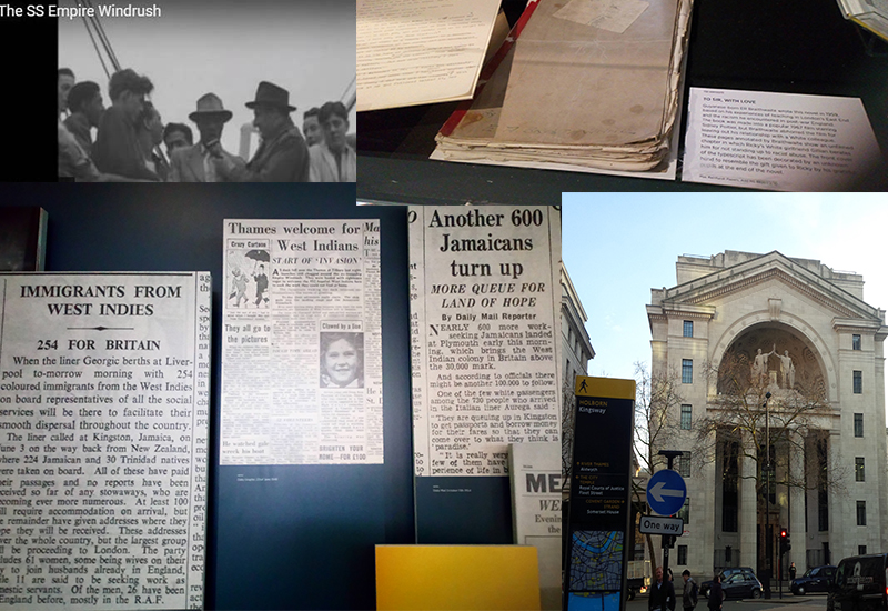 Windrush arrival film, To Sir, With Love, Bush House, British newspapers 70 years ago