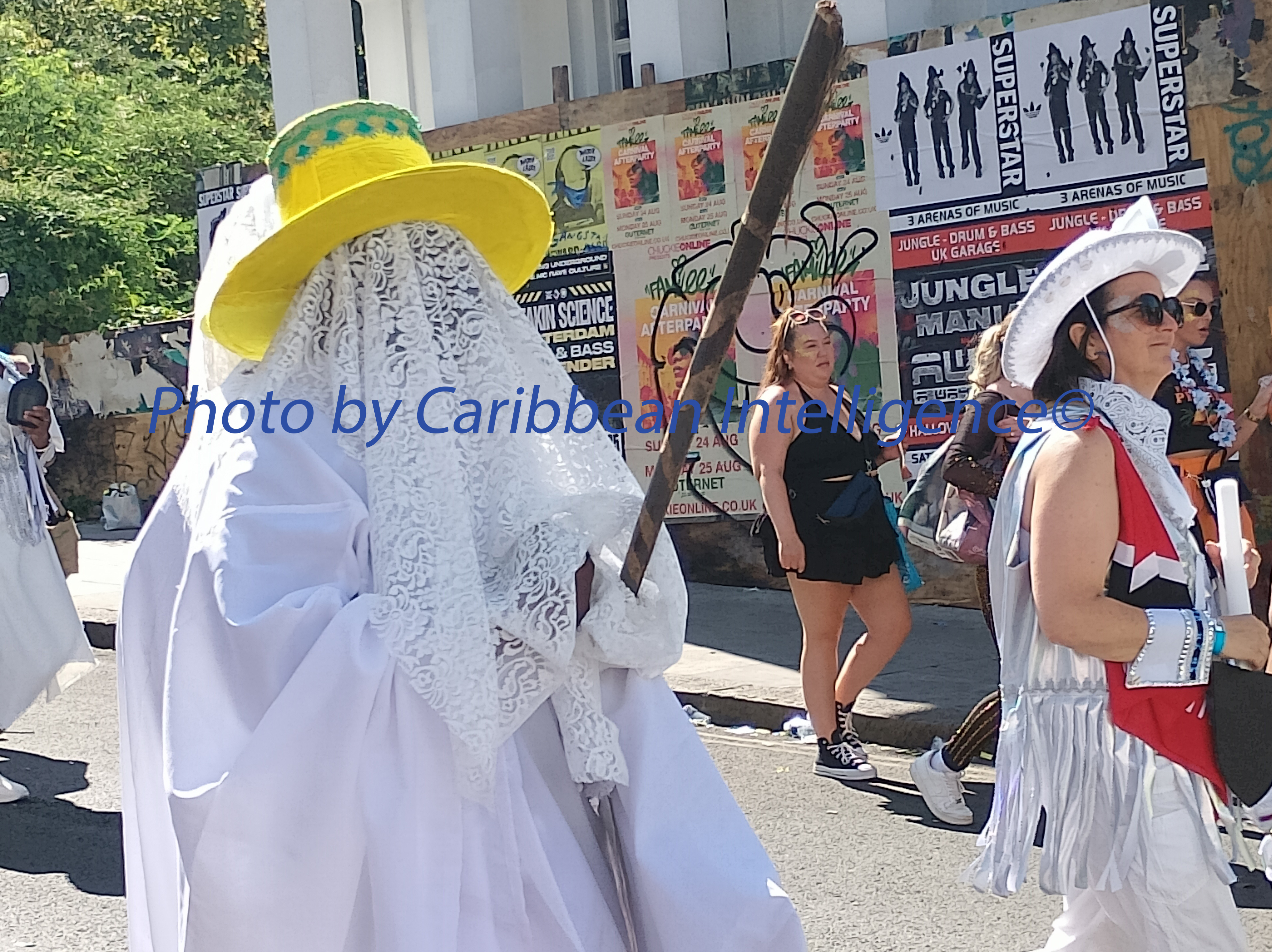 masked costume